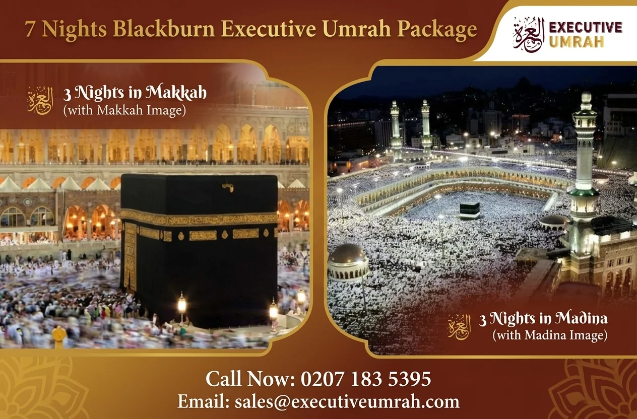 7 Nights Blackburn Executive Umrah Package