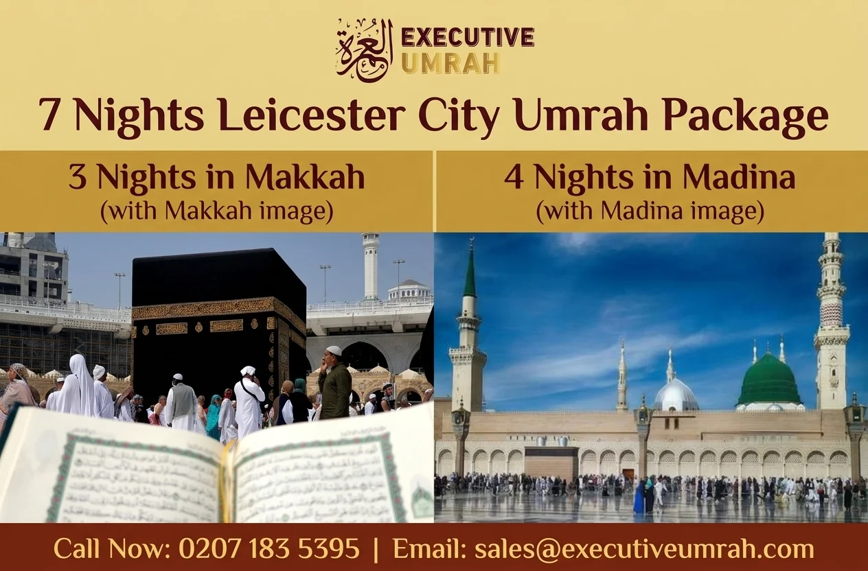 7 Nights Leicester Umrah Package