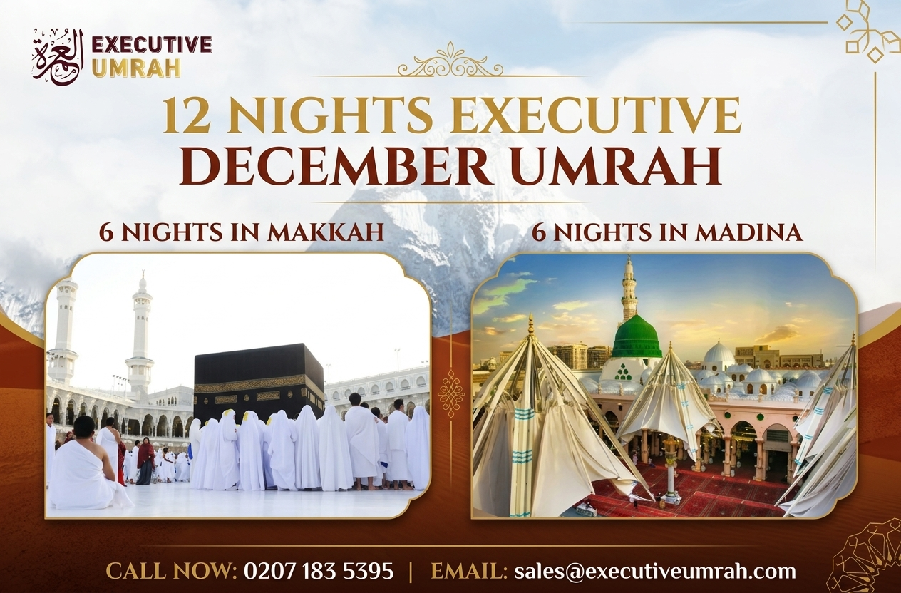 12 Nights Executive December Umrah