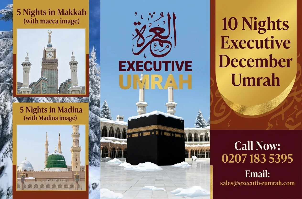 10 Nights Executive December Umrah