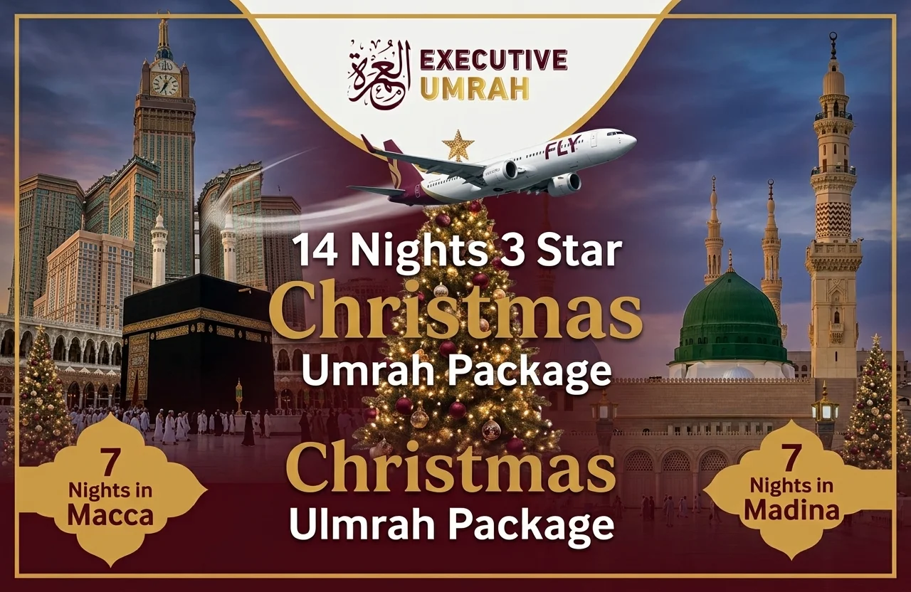 14 Nights 3 Star Christmas Umrah Package
