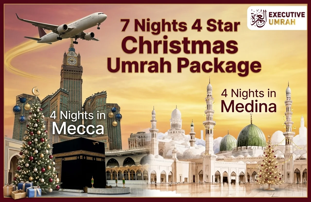 7 Nights 4 Star Christmas Umrah Package