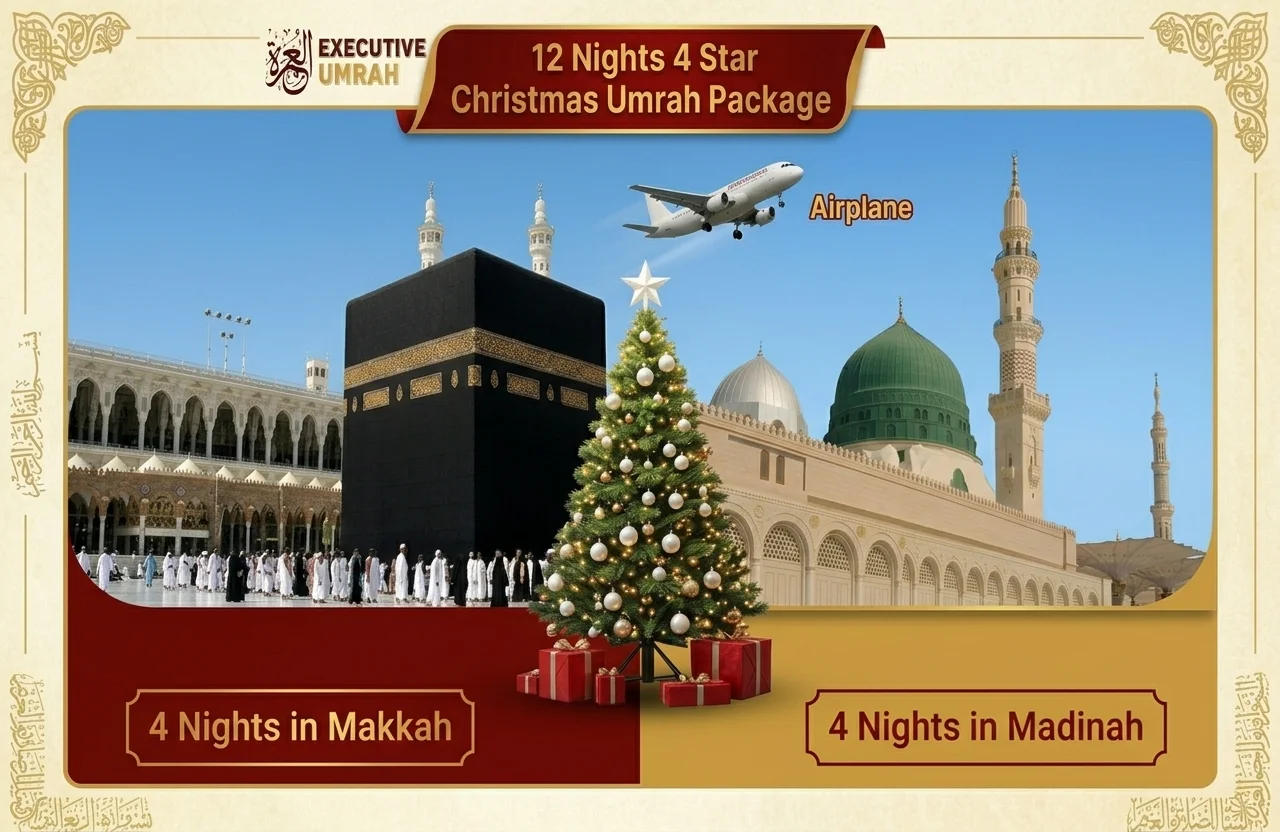 12 Nights 4 Star Christmas Umrah Package