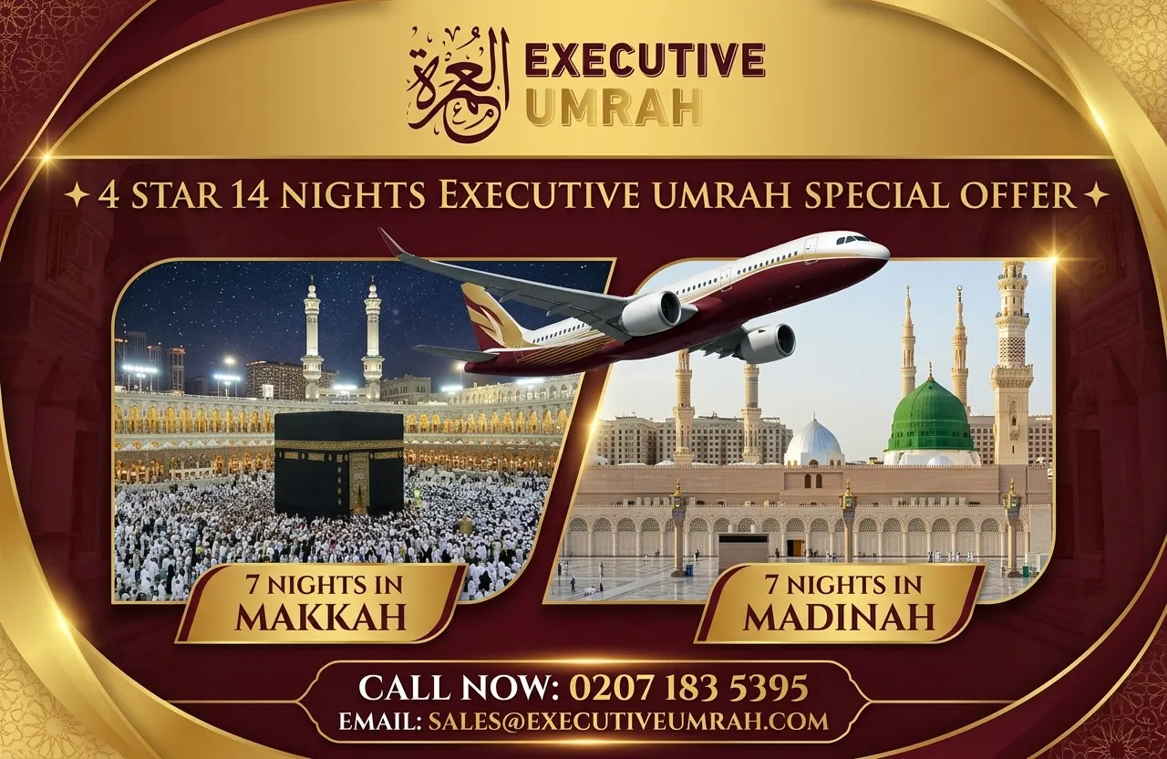 14 Nights Executive Umrah Special Offer