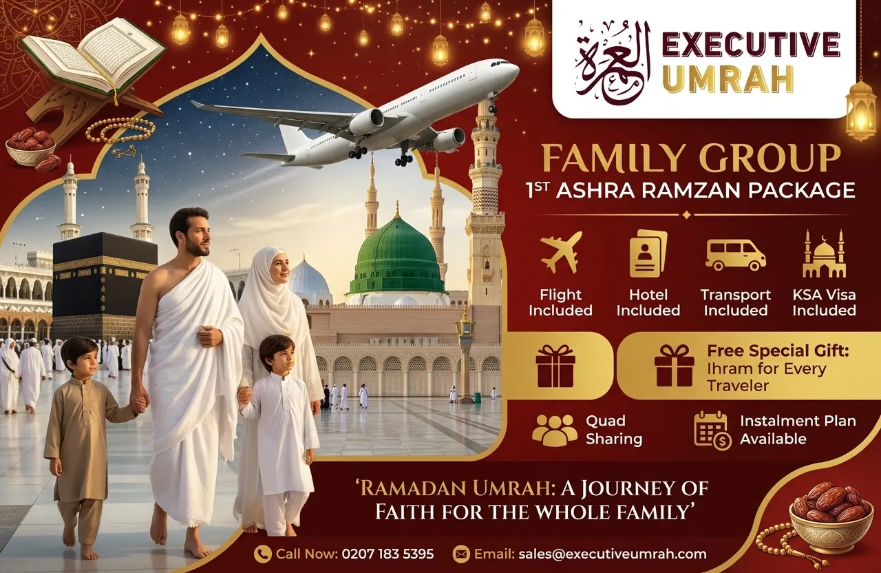 Family Group 1st Ashra Ramzan Package